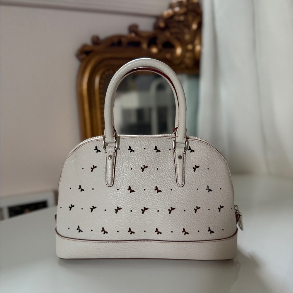 Coach Sierra Perforated Butterfly Mini Satchel - Picture 3 of 8
